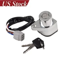 Igntiton Swtich Fuel Gas Tank Cap For Kawasaki VN1500 Vulcan 1500 Classic FI