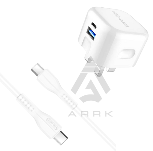 C to C or USB Genuine Super Fast Charger Adapter Plug & Cable For Samsung iPhone - Picture 13 of 14