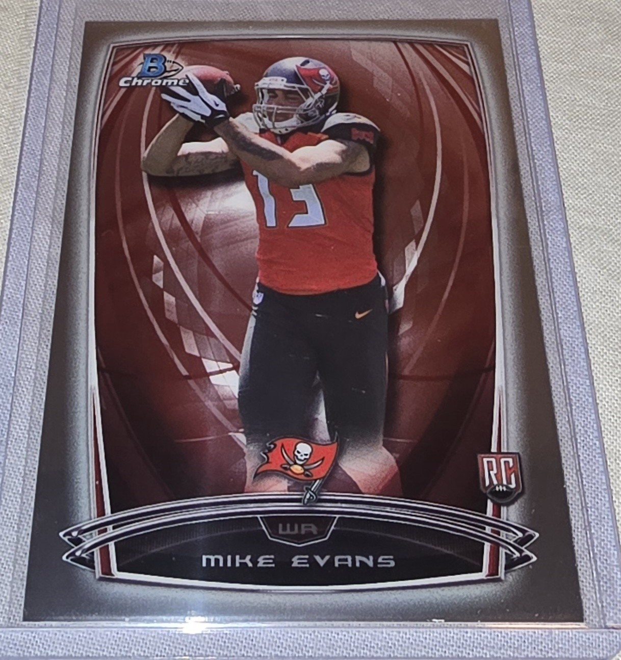 2014 Bowman Chrome #170 Mike Evans Rookie