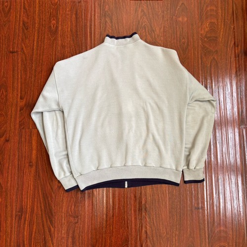 Vintage Christian Dior Monsieur Trainingsjacke Sweatshirt Gr. L grau 80er 90er Designer - Bild 3 von 10