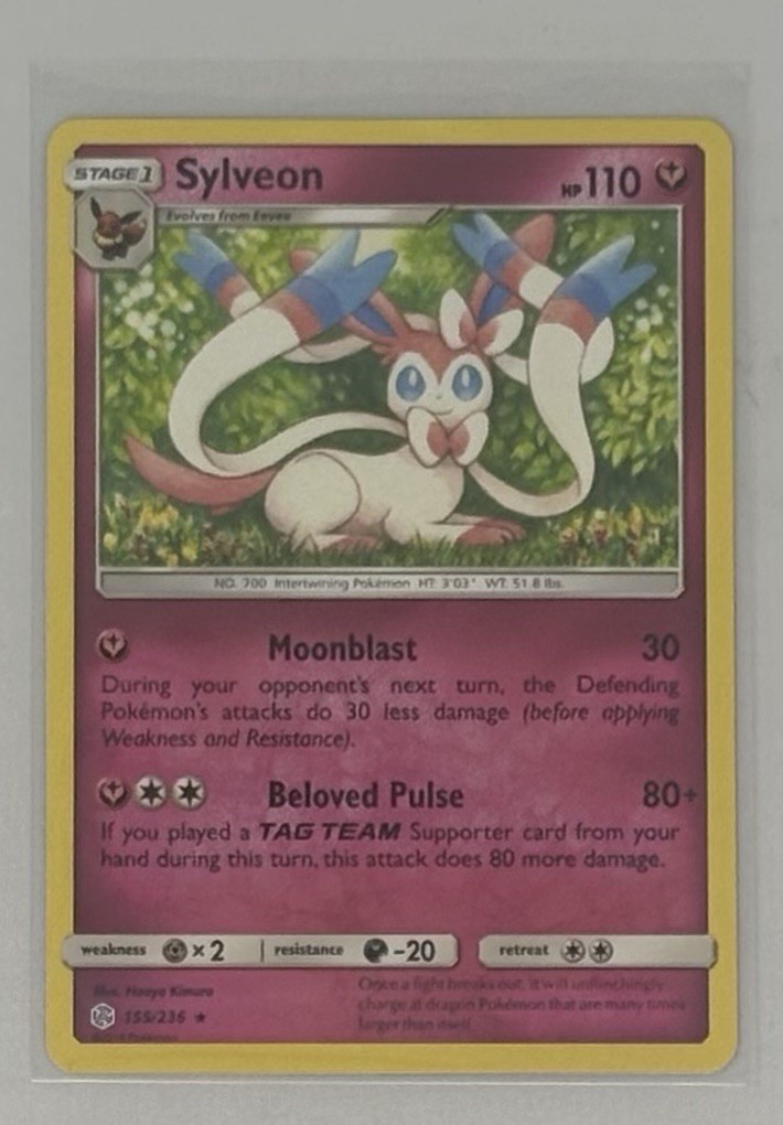 Sylveon 155/236 Sm-Cosmic Eclipse Regular