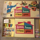 Vintage Dream House TV Home Board Game Milton Bradley  MB 1968 Rare HTF