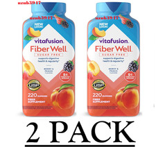 2 PACK - Vitafusion Fiber Well Gummies (220 c...