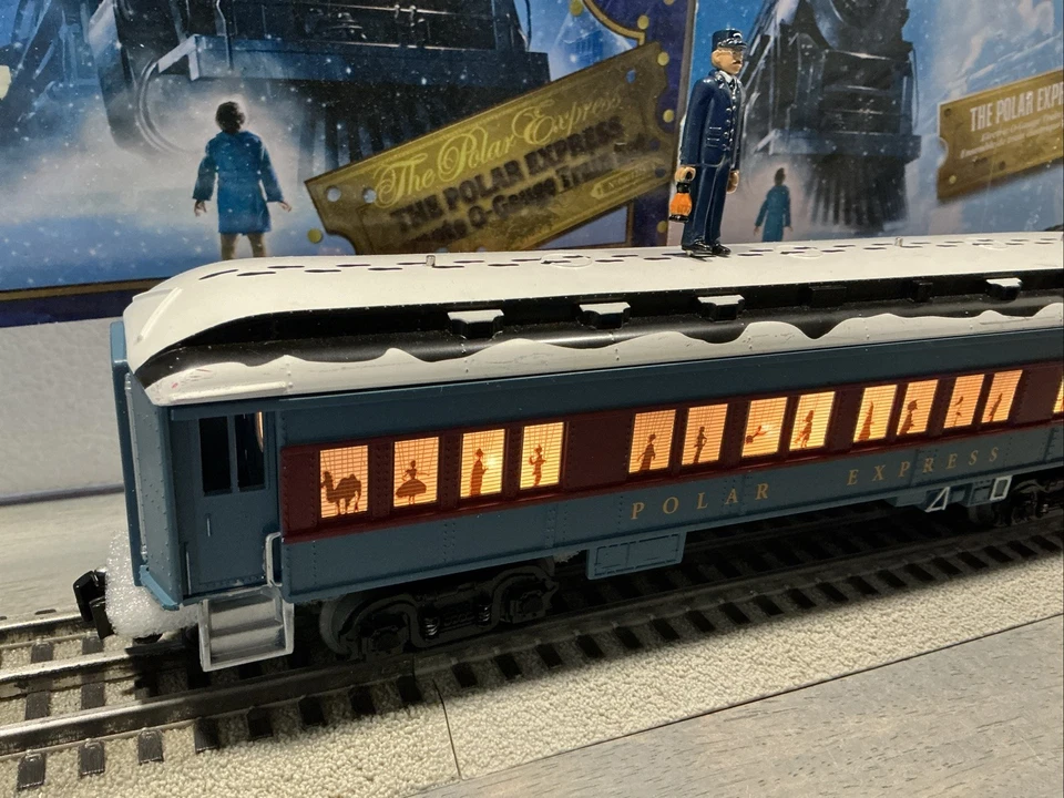 Lionel O ScalePolar Express Puppet  Marionette Passenger Car w/movie Character ￼ - Image 2 of 4