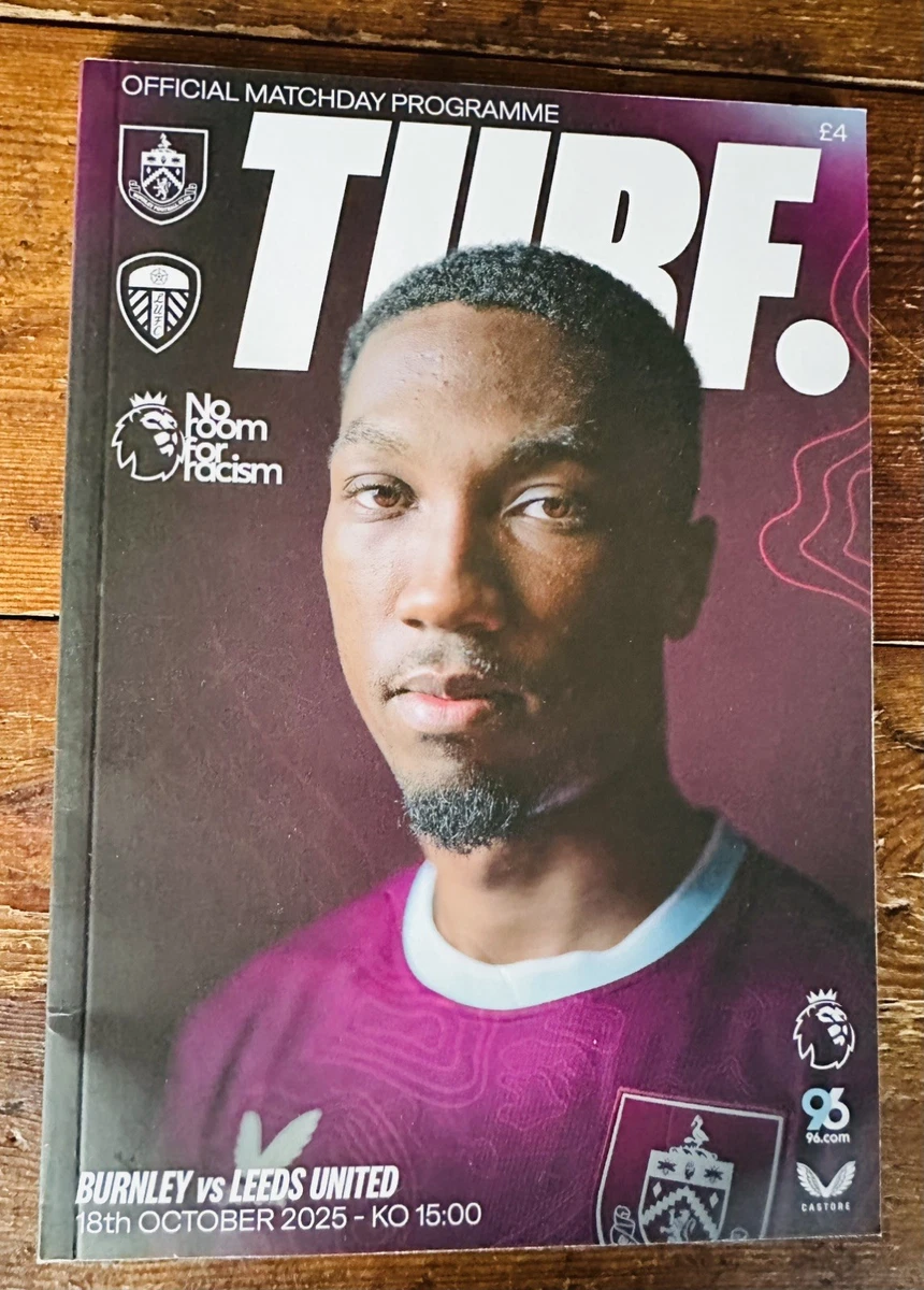 Programme Foot Brentford Vs Burnley 2015 - Signé Par Les Joueurs (autographes)
