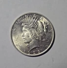 1923 Peace Silver Dollar! VF-AU!