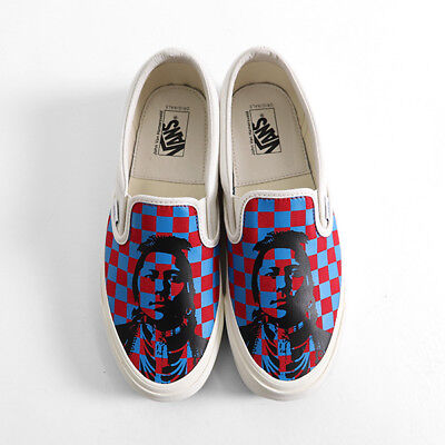 Vans X John Van Hamersveld size 13 CLASSIC SLIP JVH LX Checkerboard  Thundercloud | eBay