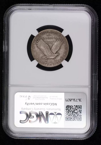 1919 S Quarter Dollars Standing Liberty Quarter NGC VF-30 - Picture 2 of 4