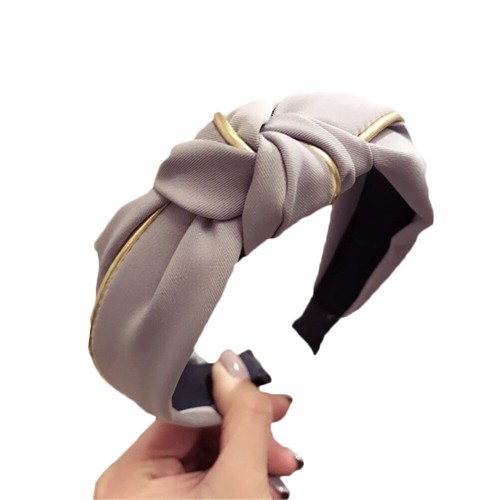 Frauen Stirnband Twist Stirnband Bogen Knoten Kreuz Krawatte officiel Breite ⊿