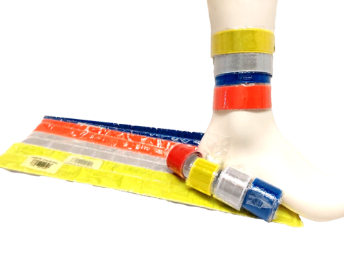 16X reflector slap band snap reflective Armband 4 red 4 blue 4 yellow 4 silver - Picture 10 of 11