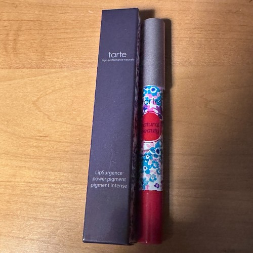 Tarte LipSurgence Power Pigment in NATURAL BEAUTY Pencil Red FULL SZ SHIPS FREE - Picture 6 of 6