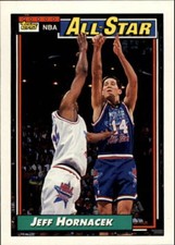 1992-93 Topps #112 Jeff Hornacek AS UER (5 or 7 shots should be 5 of 7 shots)