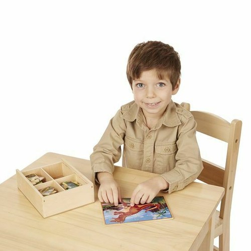 Melissa & Doug - Dinosaurs Puzzles in a Box 12pc - Picture 4 of 4