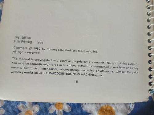 Commodore 64 User's Guide + Programmer's Reference Guide First Edition USED - Picture 9 of 22