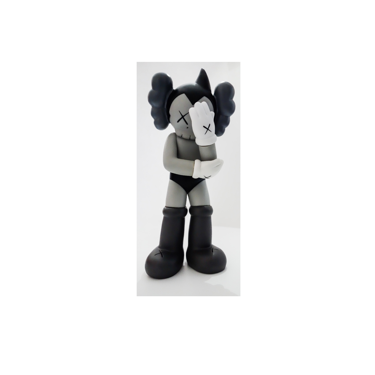 KAWS Astro Boy (2012) - Medicon Toy - Grey (14.5 inch Tall