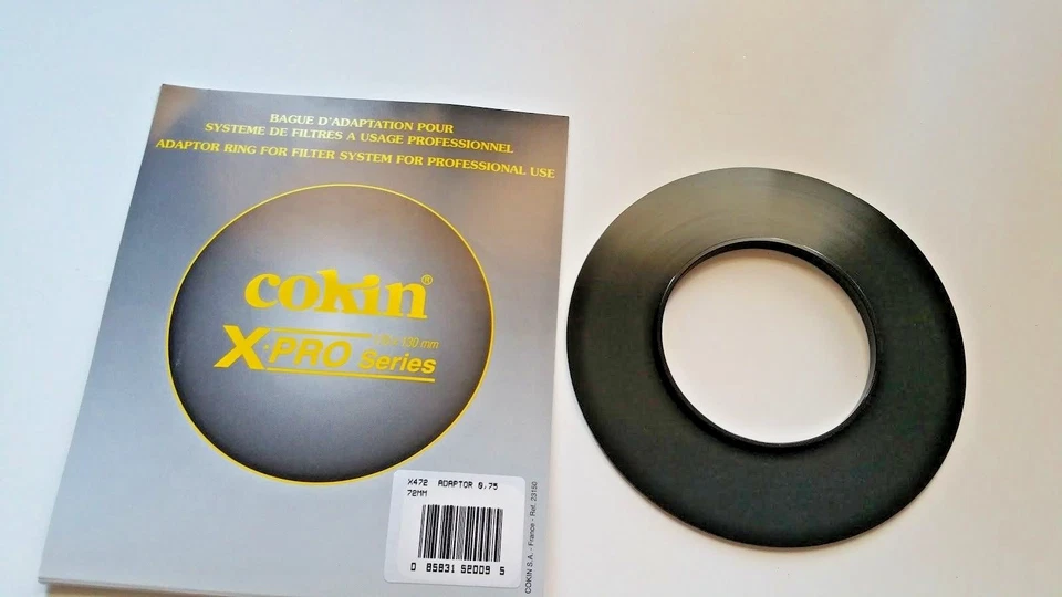 Cokin 72mm Genuine Professional Filter Holder Adapter Ring X-pro Series France  - Image 3 of 4