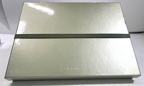 Levenger Circa Foldover Notebook Size Junior Cordova Leather Oxblood New in Box - Picture 18 of 18
