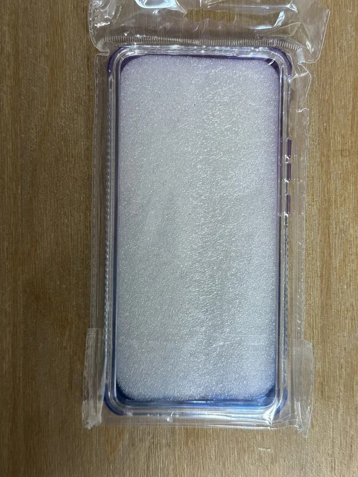 Motorola Edge 30 Phone Case Full-Body Rugged Transparent Purple Blue - Image 4 of 4