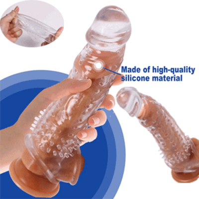 Male Penis Sleeve Cock Dick Cover Penis Extender Sheath Condom Sex Toys for  Men | eBay