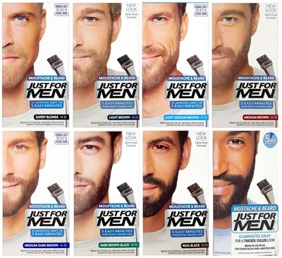 Just For Men Colour Dye Gel Moustache and Beard | eBay