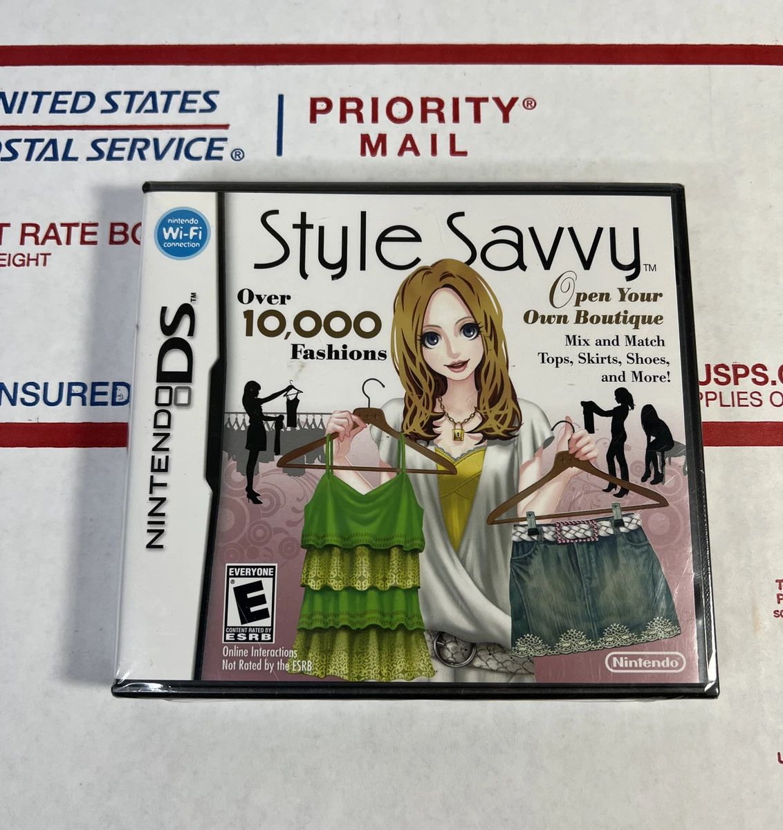 Style Savvy Nintendo DS FACTORY SEALED NEW MINT Very Rare NEXT DAY SHIP