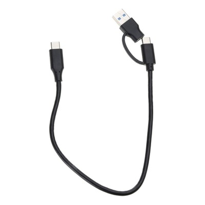 Fast Charging Cable 2 in USB to Type-c Wire for Charging Data Sync 10Gbps