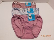 NEW Vanity Fair 3 Pair illumination Bikini Panties 5/S Mixed Lot 18108