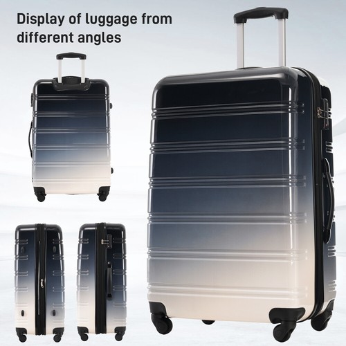 Hardshell Luggage Sets 3 Pcs Spinner Suitcase With TSA Lock Lightweight 20x24x28 - Picture 114 of 158