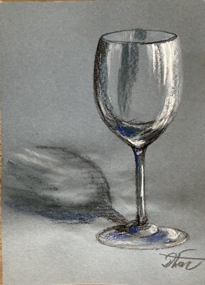 Landscape Impressionism Pastel Painting Drawing Dorothy Laz Glass
