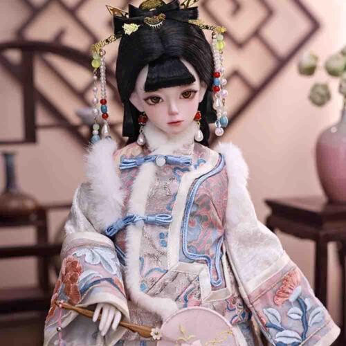 1/4 Harz Kugelgelenk BJD Puppe Handarbeit nacktes Mädchen Geschenk mit Gesicht Make-up Augen Spielzeug - Bild 3 von 8