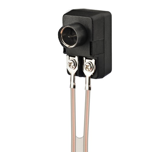 TV F Coax Adapter PUSH ON Antenna Transformer 300 to 75 Ohm Balanced