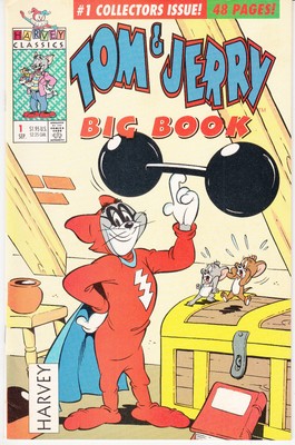 Tom and Jerry Big Book # 1 (of 2, 52 pages) (Harvey Comics USA, 1992)