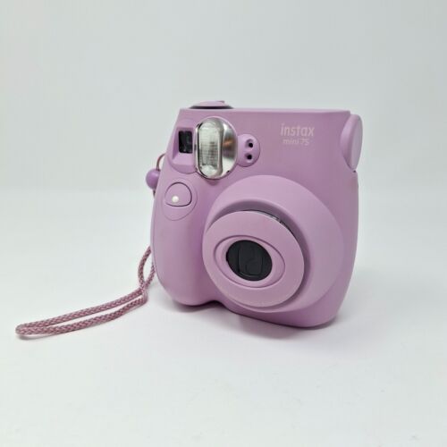 Fujifilm Instax Mini 7S Instant Camera Lavender with Leather Case - Tested - Picture 3 of 16