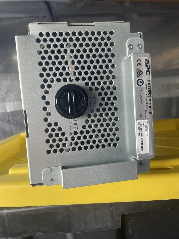 APC SYBT5 Battery Mounting Enclosed-Cabinet Tray w/ Connectors (No Batteries) - Image 4 of 4