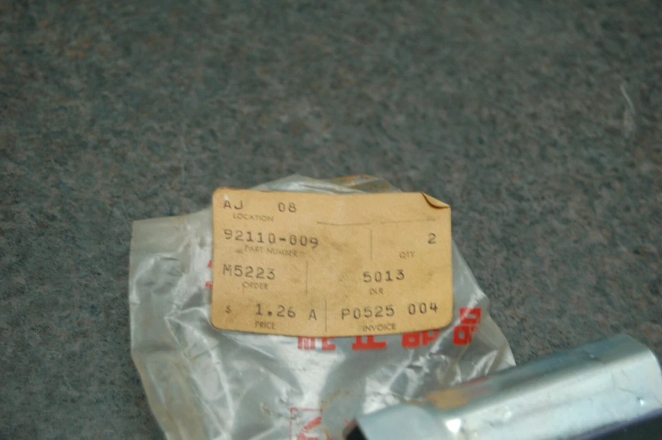 НОВЫЙ ИЗ СТАРЫХ ЗАПАСОВ ПОДЛИННЫЙ ГАЕЧНЫЙ КЛЮЧ KAWASAKI 92110-009, КОРОБКА 19x21 НОВЫЙ ИЗ СТАРЫХ ЗАПАСОВ F11 БОЛЬШОЙ РОЖОК - Изображение 2 из 4