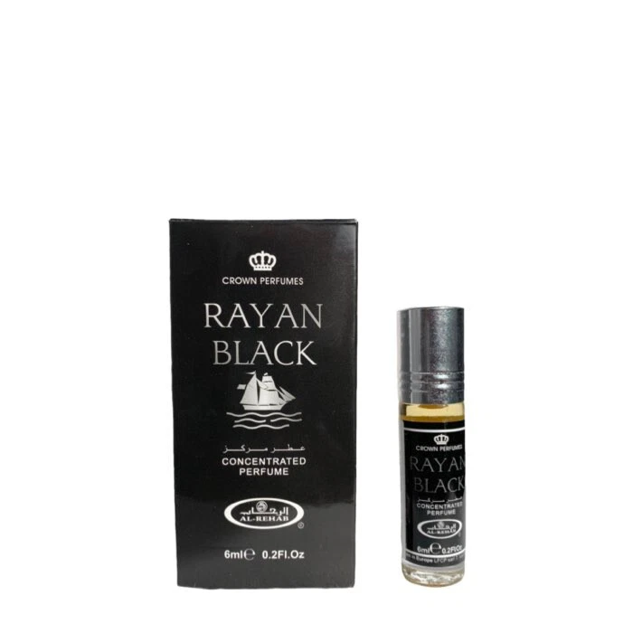 Parfümöl Al-Rehab " RAYAN BLACK '' On 6 ml (70 Euro pro 100ml )