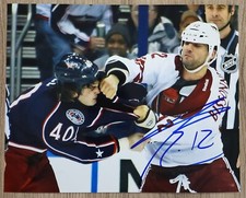 Paul Bissonnette Signed 8x10 Photo Spittin' Chiclets Coyotes NHL LEGEND RAD