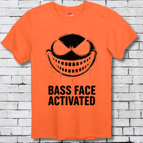 Bass Face Activated - Rave Shirt EDM Music Festival Techno Acid House Dance Unis - Foto 48 di 87