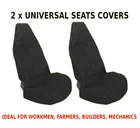 2x CAR FRONT SEAT COVERS PROTECTOR For Skoda Octavia MK2