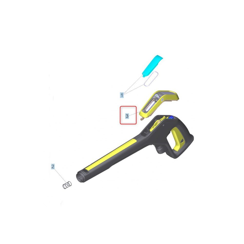 Pistolet de sablage pour nettoyeur haute-pression Karcher kit hydro-sableuse universel