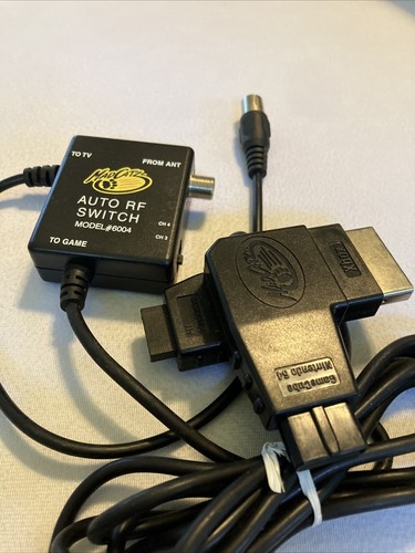 Mad Catz Auto RF Adapter Switch SNES N64 GameCube PS1 PS2 Xbox - GETESTET & FUNKTIONIERT