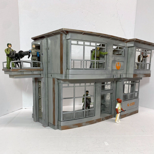 Star Wars Hoth Rebel Outpost Endor Building Jedi Empire Vintage Kenner 1:18 3.75 - Picture 7 of 24