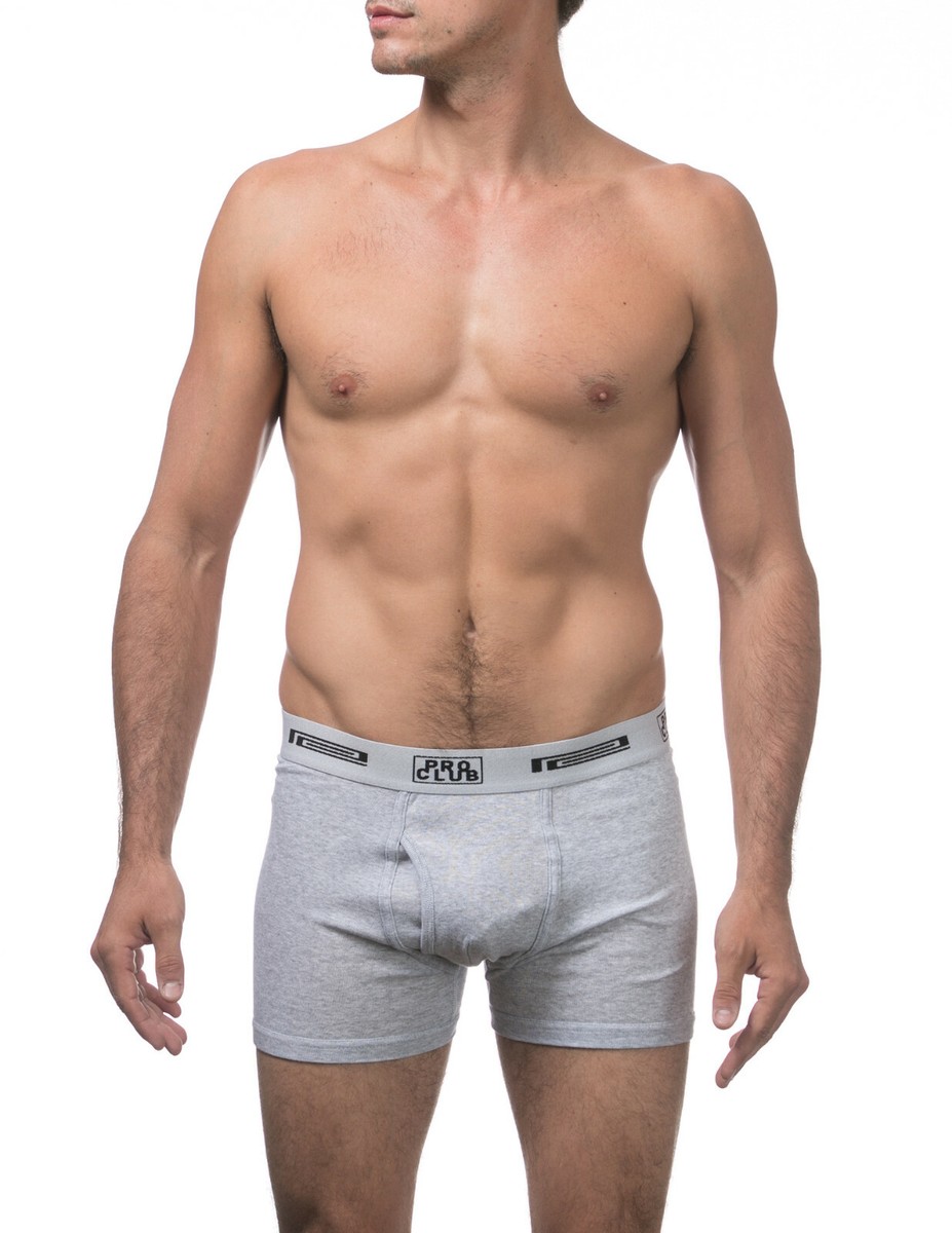 2 Pack PRO CLUB Mens Comfort Boxer Brief Underwear S to 3XL