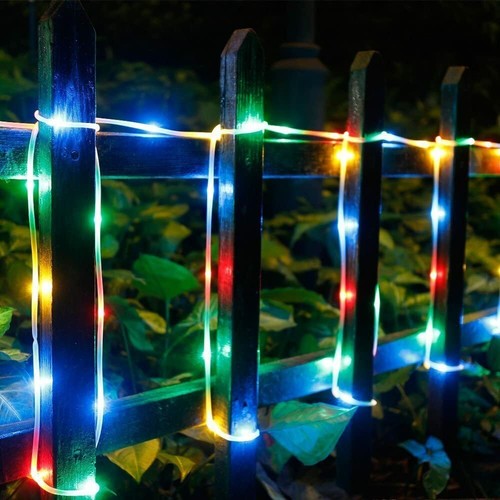 Solar LED String Fairy Lights Strip Super Bright Garden Outdoor Wedding Party AU - Picture 3 of 18