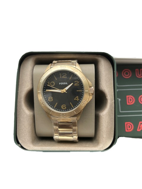 Fossil Modern Century Three-hand Gold 