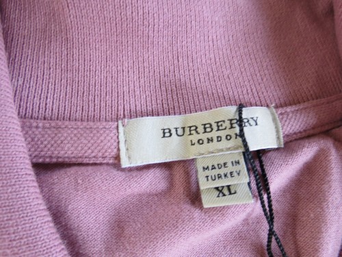Polo donna Burberry golf mini abito rosa taglia XL nuova con etichetta - Foto 2 di 12