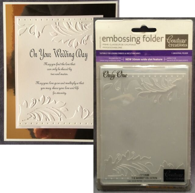 Vine Frame embossing folder Couture Creations Embossing Folders borders frames