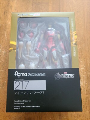 Good Smile Company Figma #217 IRON MAN Mark 7 VII Avengers 2014 Sealed