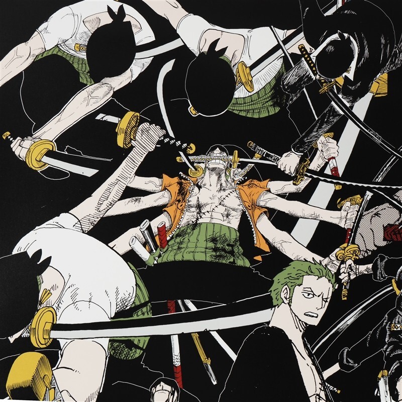 One Piece Art Poster ZORO 594×841mm Manga Jump | eBay