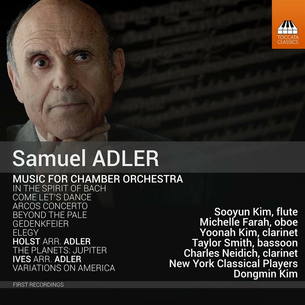 Music For Chamber Orchestra - Samuel Adler (Audio Cd)